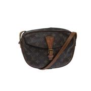 Louis Vuitton Vintage Pre-owned Canvas louis-vuitton-vskor Brown, Dam