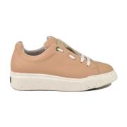 Max Mara Sneakers i alternativa fibrer med gummisula Beige, Dam