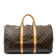 Louis Vuitton Vintage Pre-owned Canvas resvskor Brown, Dam