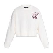 Amiri Tröja med logotyp White, Dam