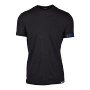 Dsquared2 Bomull Elastan Underkläder T-shirt Black, Herr