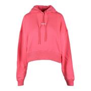 Msgm Sweatshirt Pink, Dam