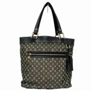 Louis Vuitton Vintage Pre-owned Canvas handvskor Black, Dam