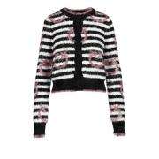 Pinko Stilren Cardigan i Polyamid Multicolor, Dam