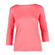 Majestic Filatures Linne T-shirt Pink, Dam