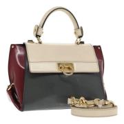 Salvatore Ferragamo Pre-owned Pre-owned Laeder handvskor Multicolor, D...