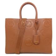 Michael Kors Pre-owned Pre-owned Laeder handvskor Brown, Dam