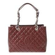 Chanel Vintage Pre-owned Laeder chanel-vskor Brown, Dam