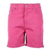 Dondup Bomullsblandning Casual Shorts Pink, Dam