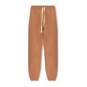 Jil Sander Sweatpants med logotyp Brown, Dam