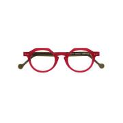 Anne & Valentin Stiliga Glasögon för Modern Look Red, Dam