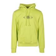 Diesel Bomullsblandning Sweatshirt Green, Herr