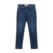 Roy Roger's Mörk Tvätt Slim Fit Denim Jeans Blue, Dam