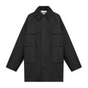 Jil Sander Jacka med fickor Black, Herr