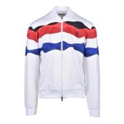 Bikkembergs Bomull Elastan Sweatshirt White, Herr