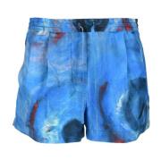 Marni Korta Shorts Blue, Dam