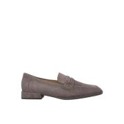 ALMA EN PENA Platt loafer Gray, Dam