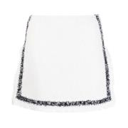 Msgm Short Skirts White, Dam