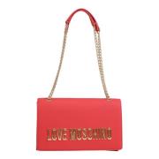 Love Moschino Stilren Damväska Vår/Sommar Kollektion Red, Dam