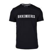 Bikkembergs Stilfull Bomull T-shirt Kollektion Black, Herr