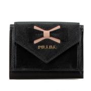 Prada Vintage Pre-owned Laeder plnbcker Black, Dam