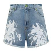 Barrow Denim Shorts Blue, Dam