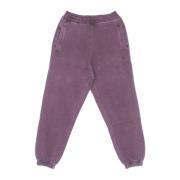 Carhartt Wip Fleece Tracksuit Sweatpants Elastisk Midja Purple, Herr