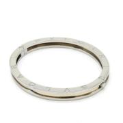 Bvlgari Vintage Pre-owned Rostfritt stal ringar Gray, Dam