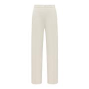 Lanvin Straight Trousers Beige, Dam