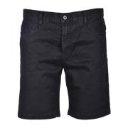 Bikkembergs Bomull Elastan Bermuda Shorts Black, Herr