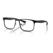 Emporio Armani Matte Black Glasögonbågar EA 1163 Black, Unisex