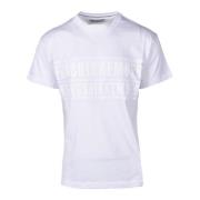 Bikkembergs Bomull T-shirt White, Herr