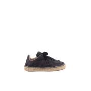 Maison Margiela Pre-owned Pre-owned Tyg sneakers Black, Dam