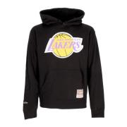 Mitchell & Ness NBA Laglogotyp Hoodie Svart Black, Herr