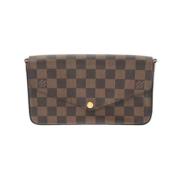 Louis Vuitton Vintage Pre-owned Canvas louis-vuitton-vskor Brown, Dam