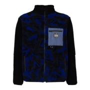 Mauna Kea Heritage Sherpa Jacket Sweaters Blue, Herr