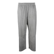 Max Mara Fritidspolyesterbyxor Gray, Dam