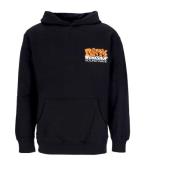 Market Svart Soundwave Hoodie med Känguruficka Black, Herr