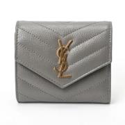 Saint Laurent Vintage Pre-owned Tyg plnbcker Gray, Dam