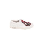 Miu Miu Pre-owned Pre-owned Laeder sneakers White, Dam