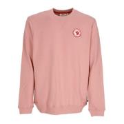 Fjällräven 1960 Logo Crewneck Sweatshirt Dusty Rose Pink, Unisex