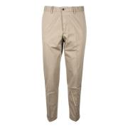 Briglia Bomull Elastan Byxor Beige, Herr