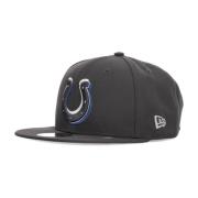 New Era Colts NFL Draft Festlig Flat Skärm Mössa Gray, Unisex