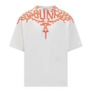 Marcelo Burlon Graffiti Wings Tee White, Herr