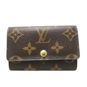 Louis Vuitton Vintage Pre-owned Tyg nyckelhllare Brown, Dam