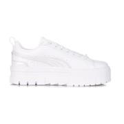 Puma Vit Glow Låg Sneaker Kvinnor White, Dam