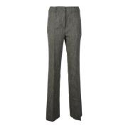 Marella Eleganta byxor med elastanblandning Gray, Dam