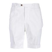 Briglia Bomull Bermuda Shorts White, Herr