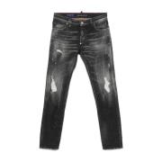 Philipp Plein Stiliga Denim Jeans Gray, Herr