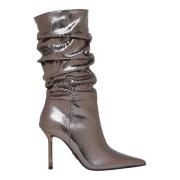 Steve Madden Izabela Silver Boot Gray, Dam